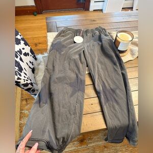 Umgee acid washed stat sweat pants